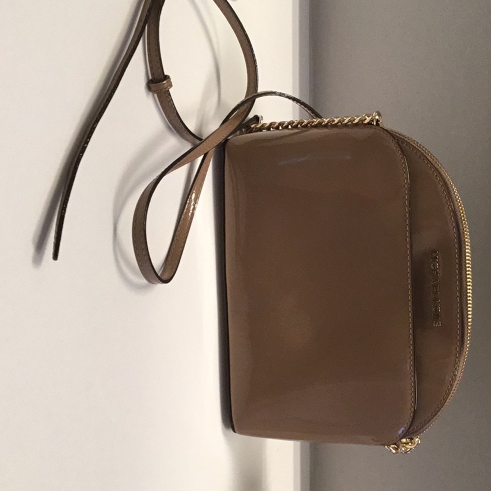 New Michael Kors leather crossbody purse